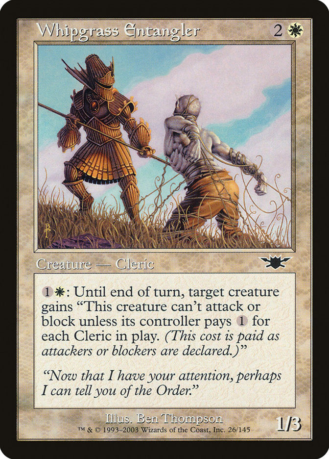 Whipgrass Entangler [Legions] MTG Single Magic: The Gathering | Red Claw Gaming