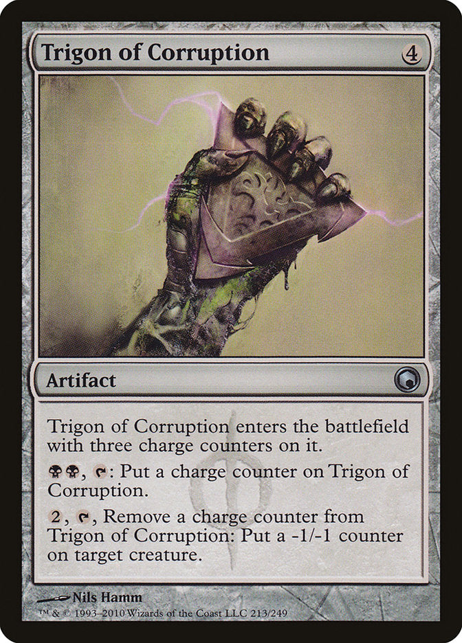 Trigon of Corruption [Scars of Mirrodin] MTG Single Magic: The Gathering | Red Claw Gaming