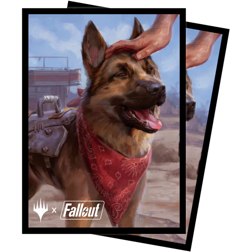 Fallout® Dogmeat, Ever Loyal Deck Protector® Sleeves (100ct) for Magic: The Gathering  Ultra Pro    | Red Claw Gaming