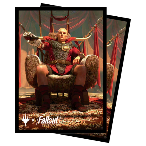 Fallout® Caesar, Legion’s Emperor Deck Protector® Sleeves (100ct) for Magic: The Gathering  Ultra Pro    | Red Claw Gaming