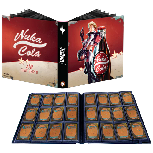 Fallout® Nuka-Cola Pinup 12-Pocket PRO-Binder for Magic: The Gathering Deck Protectors Ultra Pro    | Red Claw Gaming
