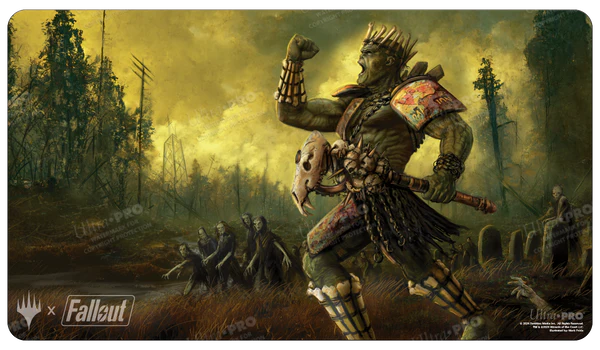 Fallout® Grave Titan Standard Gaming Playmat for Magic: The Gathering Playmats Ultra Pro    | Red Claw Gaming