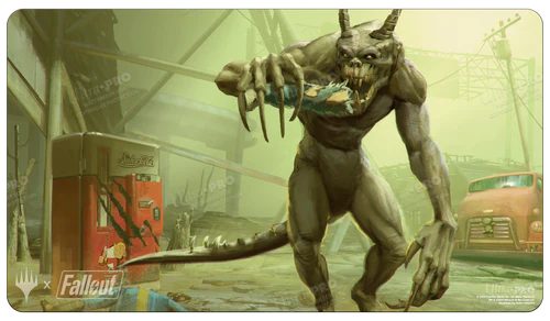 Fallout® Tarmogoyf Standard Gaming Playmat for Magic: The Gathering Playmats Ultra Pro    | Red Claw Gaming