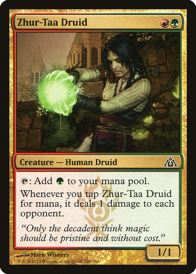 Zhur-Taa Druid [Dragon's Maze] MTG Single Magic: The Gathering | Red Claw Gaming
