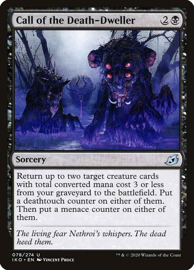 Call of the Death-Dweller [Ikoria: Lair of Behemoths] MTG Single Magic: The Gathering | Red Claw Gaming