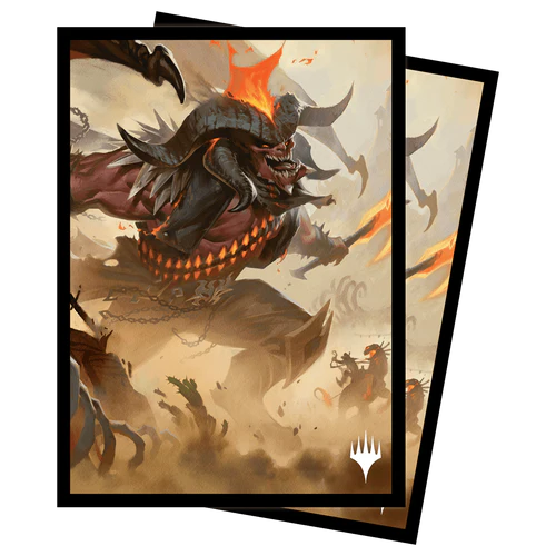 Outlaws of Thunder Junction Rakdos, the Muscle Key Art Deck Protector Sleeves (100ct) for Magic: The Gathering  Ultra Pro    | Red Claw Gaming