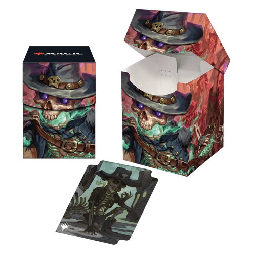 Outlaws of Thunder Junction Tinybones, the Pickpocket Key Art 100+ Deck Box® for Magic: The Gathering  Ultra Pro    | Red Claw Gaming