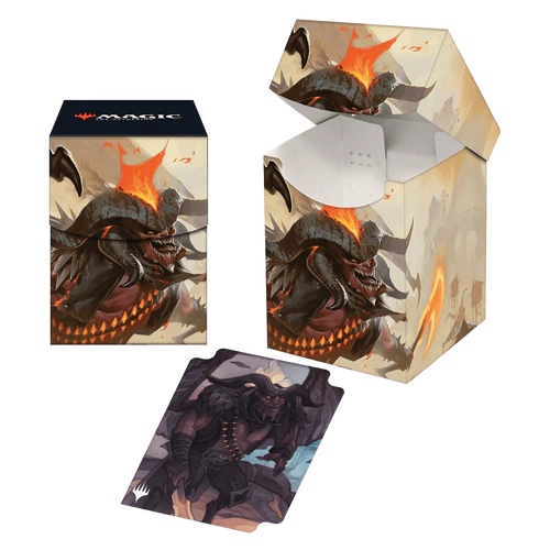 Outlaws of Thunder Junction Rakdos, the Muscle Key Art 100+ Deck Box® for Magic: The Gathering  Ultra Pro    | Red Claw Gaming