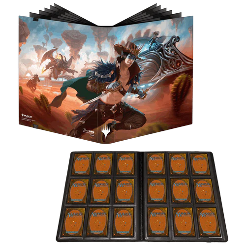 Outlaws of Thunder Junction Marketing Art 9-Pocket PRO-Binder for Magic: The Gathering Deck Protectors Ultra Pro    | Red Claw Gaming