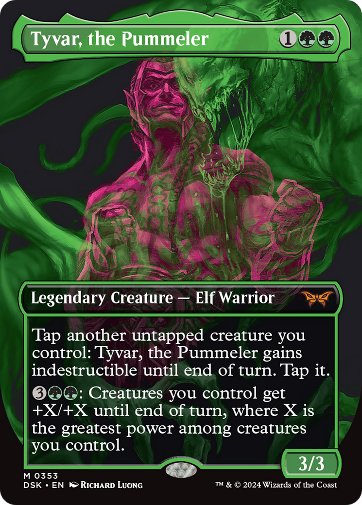 Tyvar, the Pummeler (Showcase) [Duskmourn: House of Horror] MTG Single Magic: The Gathering | Red Claw Gaming