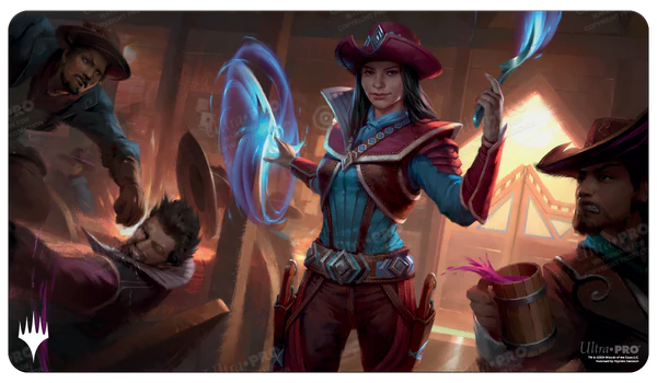 Outlaws of Thunder Junction Stella Lee, Wild Card Standard Gaming Playmat for Magic: The Gathering Playmats Ultra Pro    | Red Claw Gaming