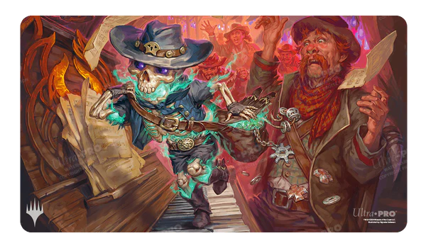 Outlaws of Thunder Junction Tinybones, the Pickpocket Key Art Standard Gaming Playmat for Magic: The Gathering Playmats Ultra Pro    | Red Claw Gaming