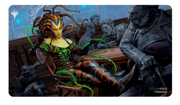 Outlaws of Thunder Junction Vraska, the Silencer Key Art Standard Gaming Playmat for Magic: The Gathering Playmats Ultra Pro    | Red Claw Gaming