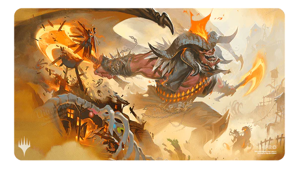 Outlaws of Thunder Junction Rakdos, the Muscle Standard Gaming Playmat Key Art for Magic: The Gathering Playmats Ultra Pro    | Red Claw Gaming