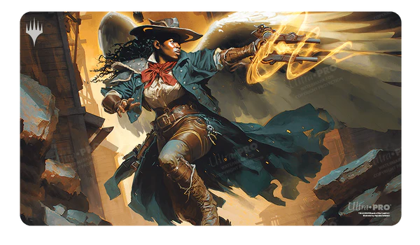 Outlaws of Thunder Junction Archangel of Tithes Standard Gaming Playmat for Magic: The Gathering Playmats Ultra Pro    | Red Claw Gaming