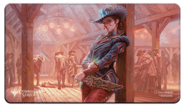 Outlaws of Thunder Junction Marchesa, Dealer of Death Stitched Edge Playmat for Magic: The Gathering Playmats Ultra Pro    | Red Claw Gaming