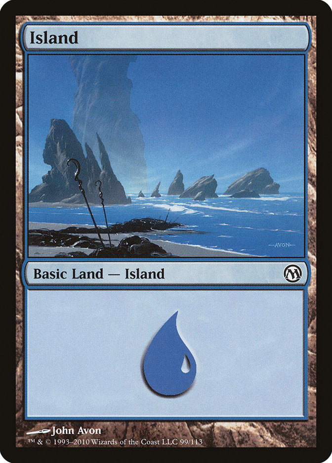 Island (99) [Duels of the Planeswalkers] MTG Single Magic: The Gathering | Red Claw Gaming