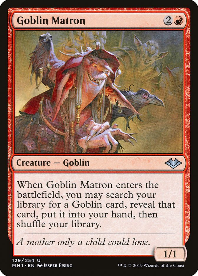 Goblin Matron [Modern Horizons] MTG Single Magic: The Gathering    | Red Claw Gaming