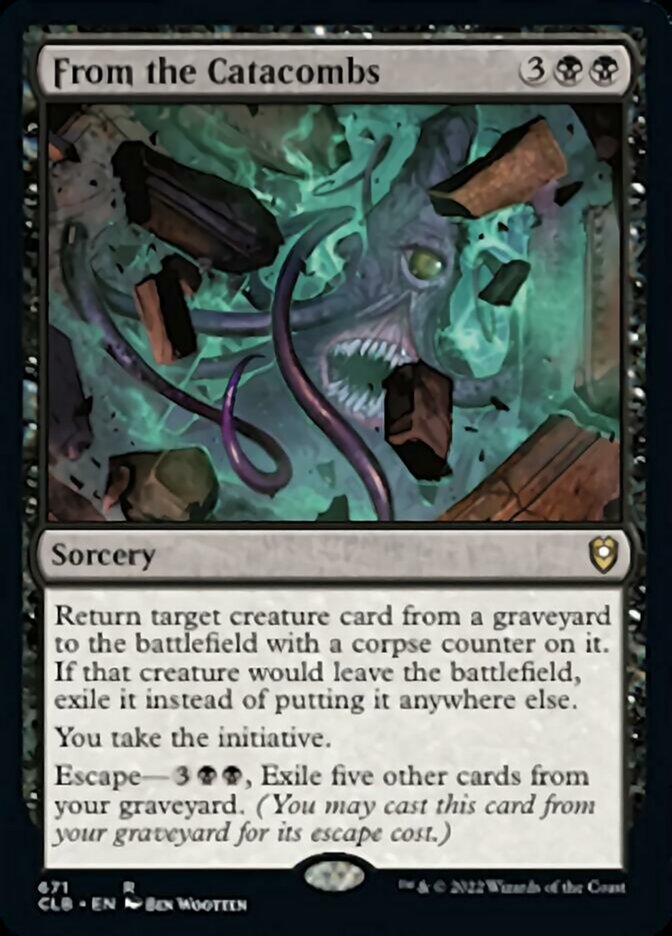 From the Catacombs [Commander Legends: Battle for Baldur's Gate] MTG Single Magic: The Gathering | Red Claw Gaming