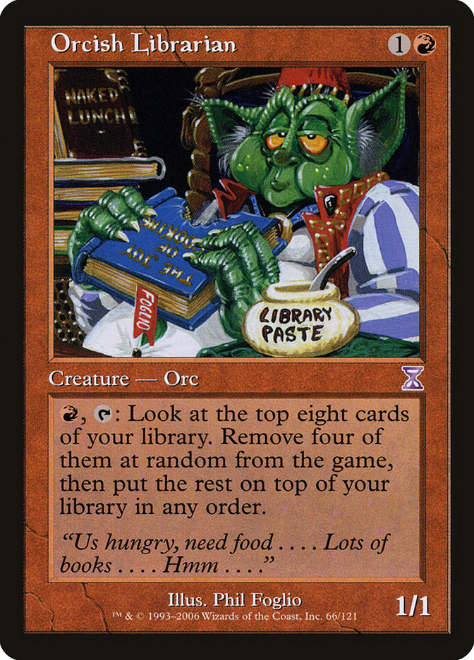 Orcish Librarian [Time Spiral Timeshifted] MTG Single Magic: The Gathering | Red Claw Gaming