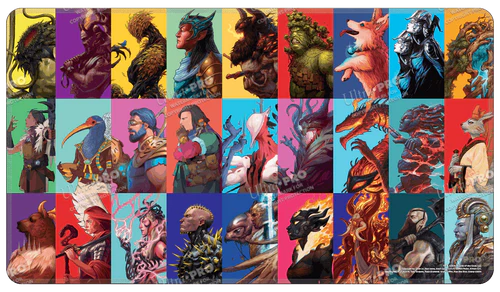 Modern Horizons 3 Pop Art Medley Stitched Standard Gaming Playmat for Magic: The Gathering Playmats Ultra Pro    | Red Claw Gaming