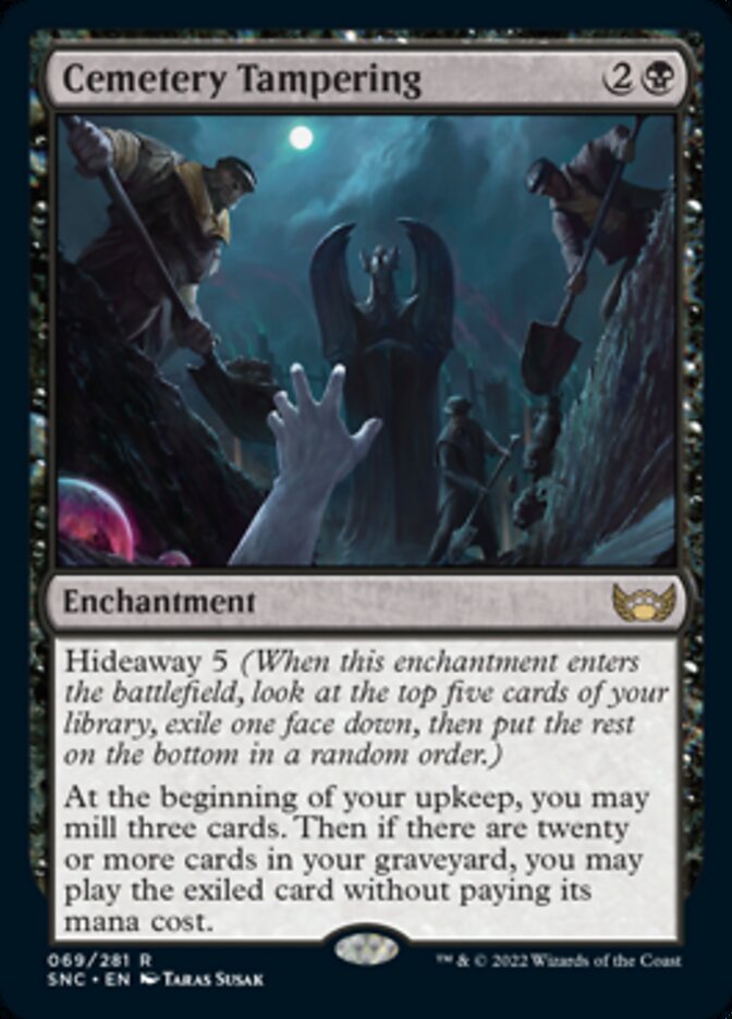 Cemetery Tampering [Streets of New Capenna] MTG Single Magic: The Gathering | Red Claw Gaming