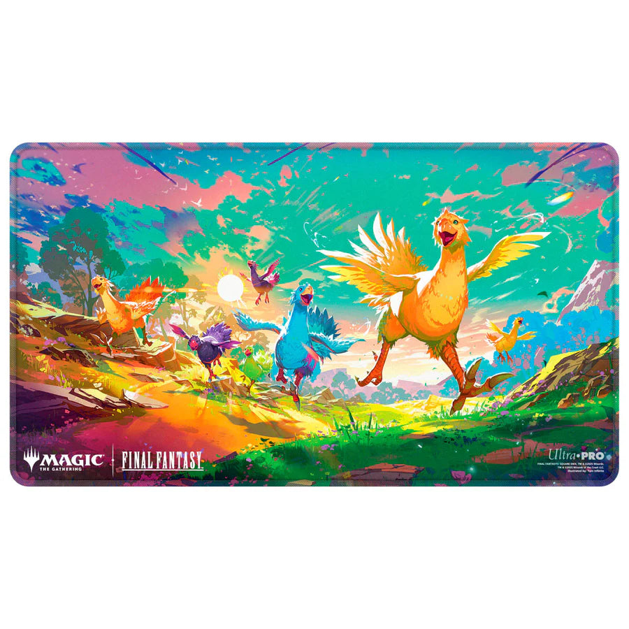 MAGIC: THE GATHERING®—FINAL FANTASY™ Chocobo HOLOFOIL® Playmat for Magic: The Gathering Playmats Ultra Pro | Red Claw Gaming