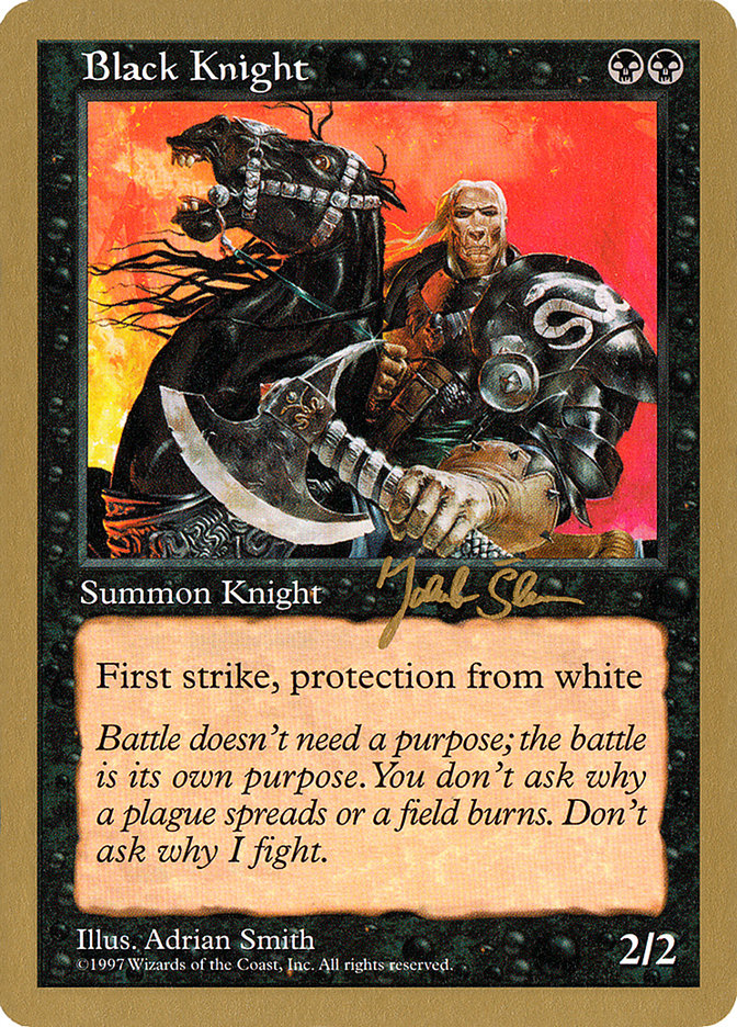 Black Knight (Jakub Slemr) [World Championship Decks 1997] MTG Single Magic: The Gathering | Red Claw Gaming