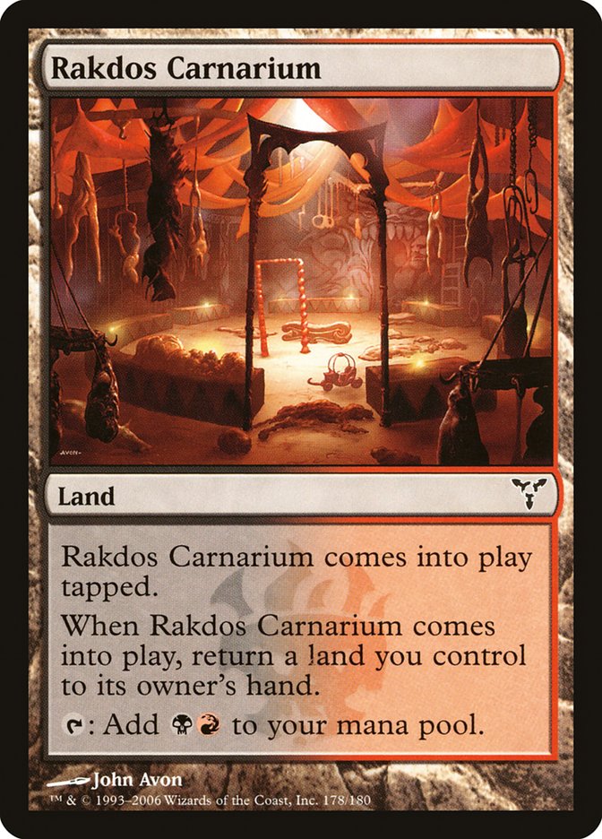 Rakdos Carnarium [Dissension] MTG Single Magic: The Gathering | Red Claw Gaming
