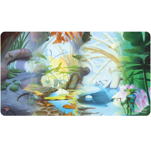 Bloomburrow Season Lands: Island (Four Seasons) Standard Gaming Playmat for Magic: The Gathering Playmats Ultra Pro    | Red Claw Gaming