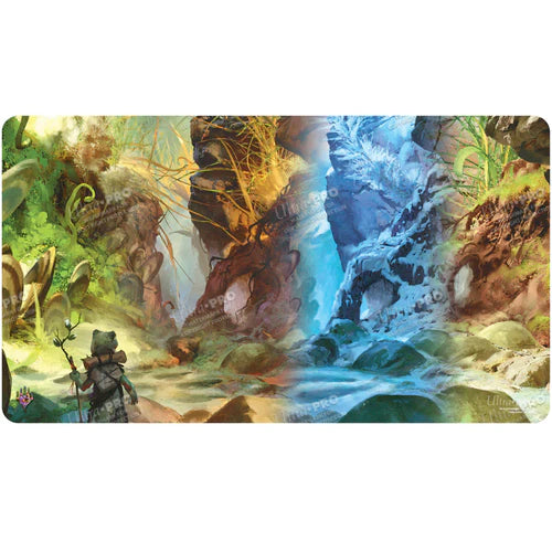 Bloomburrow Season Lands: Swamp (Four Seasons) Standard Gaming Playmat for Magic: The Gathering Playmats Ultra Pro    | Red Claw Gaming