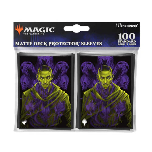 Duskmourn Kaito, Bane of Nightmares (Double Exposure Alt) 100ct Deck Protector Sleeves for Magic: The Gathering  Ultra Pro    | Red Claw Gaming
