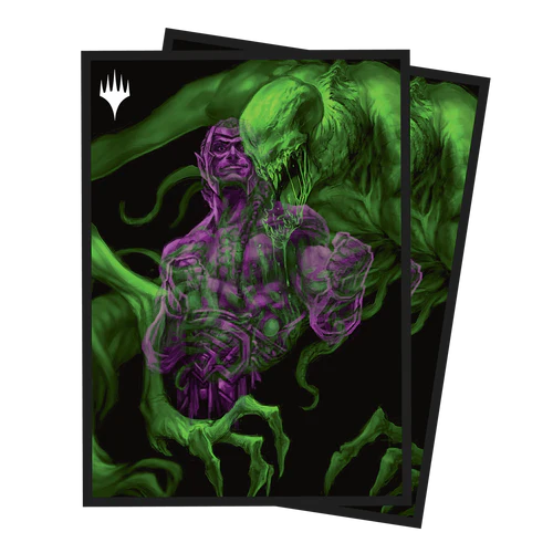 Duskmourn Tyvar, the Pummeler (Double Exposure Alt) 100ct Deck Protector Sleeves for Magic: The Gathering  Ultra Pro    | Red Claw Gaming