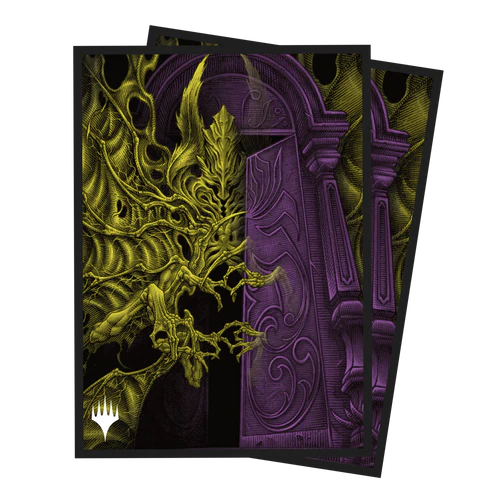 Duskmourn Valgavoth, Terror Eater (Double Exposure Alt) 100ct Deck Protector Sleeves for Magic: The Gathering  Ultra Pro    | Red Claw Gaming