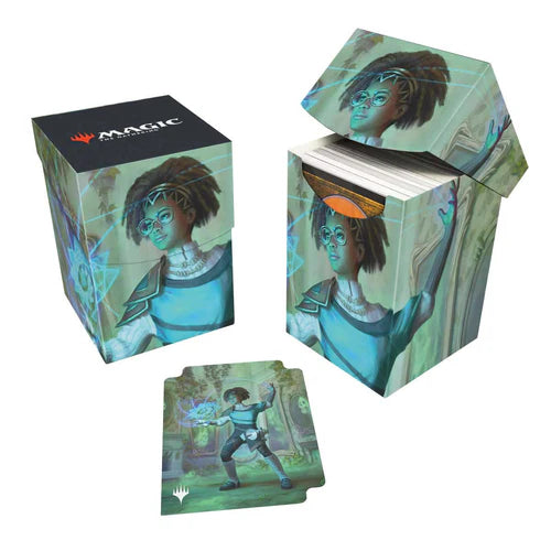 Duskmourn Zimone, Mystery Unraveler (Commander) 100+ Deck Box for Magic: The Gathering  Ultra Pro    | Red Claw Gaming
