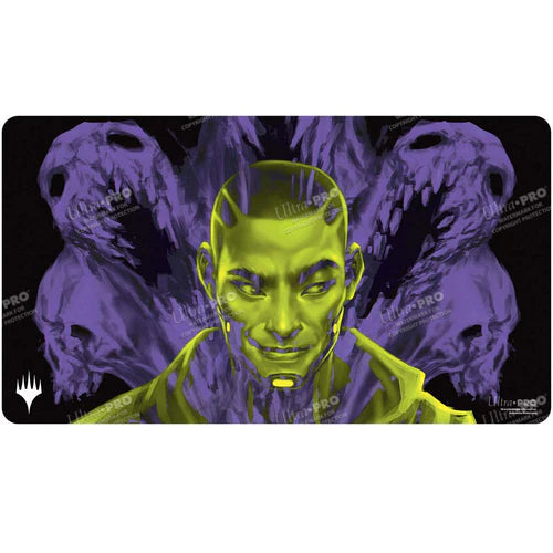 Duskmourn Kaito, Bane of Nightmares (Double Exposure Alt) Standard Gaming Playmat for Magic: The Gathering Playmats Ultra Pro    | Red Claw Gaming