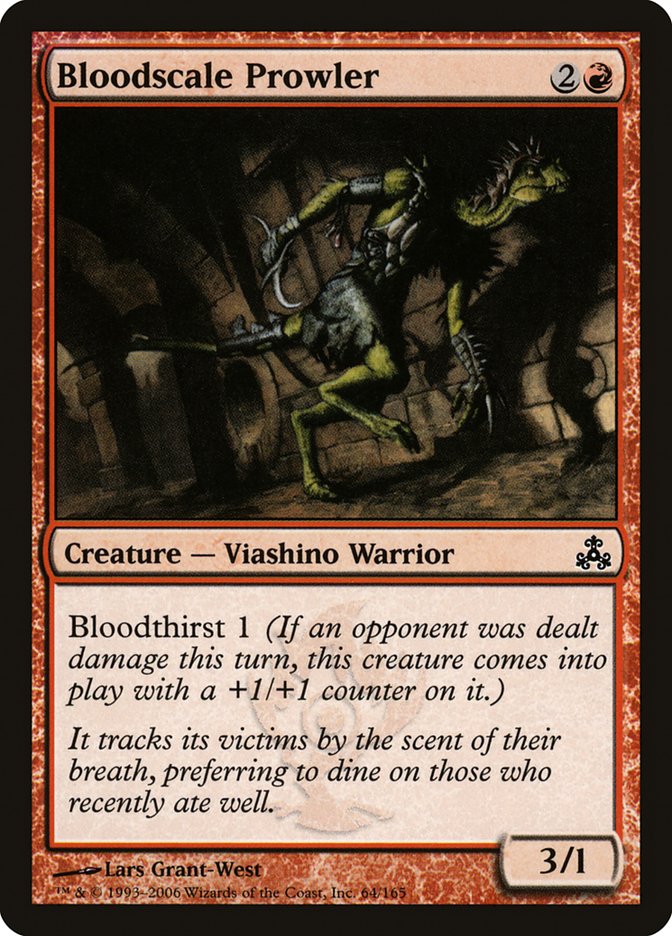 Bloodscale Prowler [Guildpact] MTG Single Magic: The Gathering | Red Claw Gaming