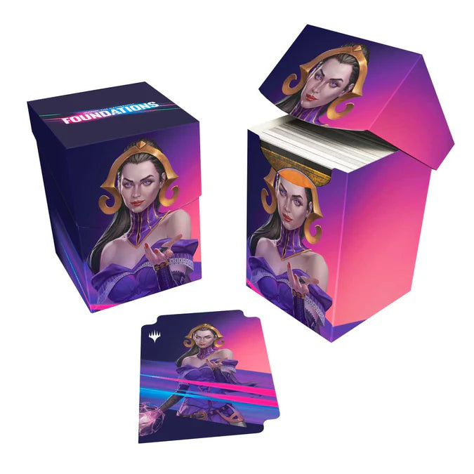 Foundations Liliana 100+ Deck Box Dark for Magic: The Gathering  Ultra Pro    | Red Claw Gaming