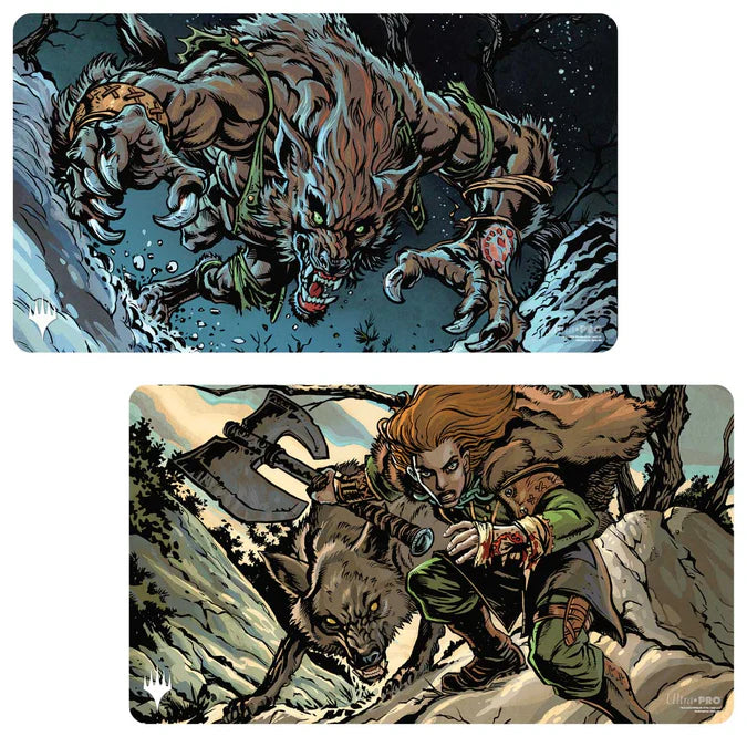 Innistrad Remastered Huntmaster of the Fells / Ravager of the Fells Double-Sided Playmat for Magic: The Gathering Playmat Ultra Pro | Red Claw Gaming