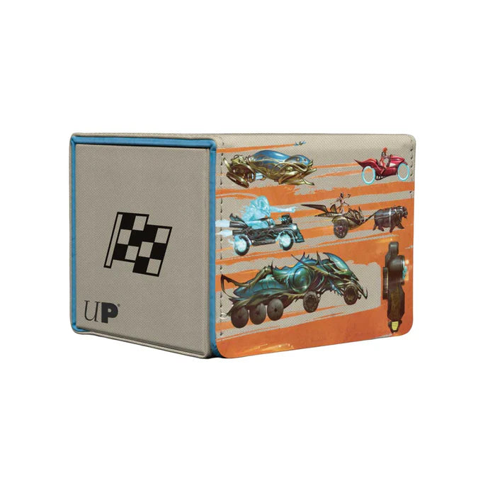 Aetherdrift Finish Line Bundle Key Art Premium Alcove Edge Deck Box for Magic: The Gathering Deck Box Ultra Pro | Red Claw Gaming