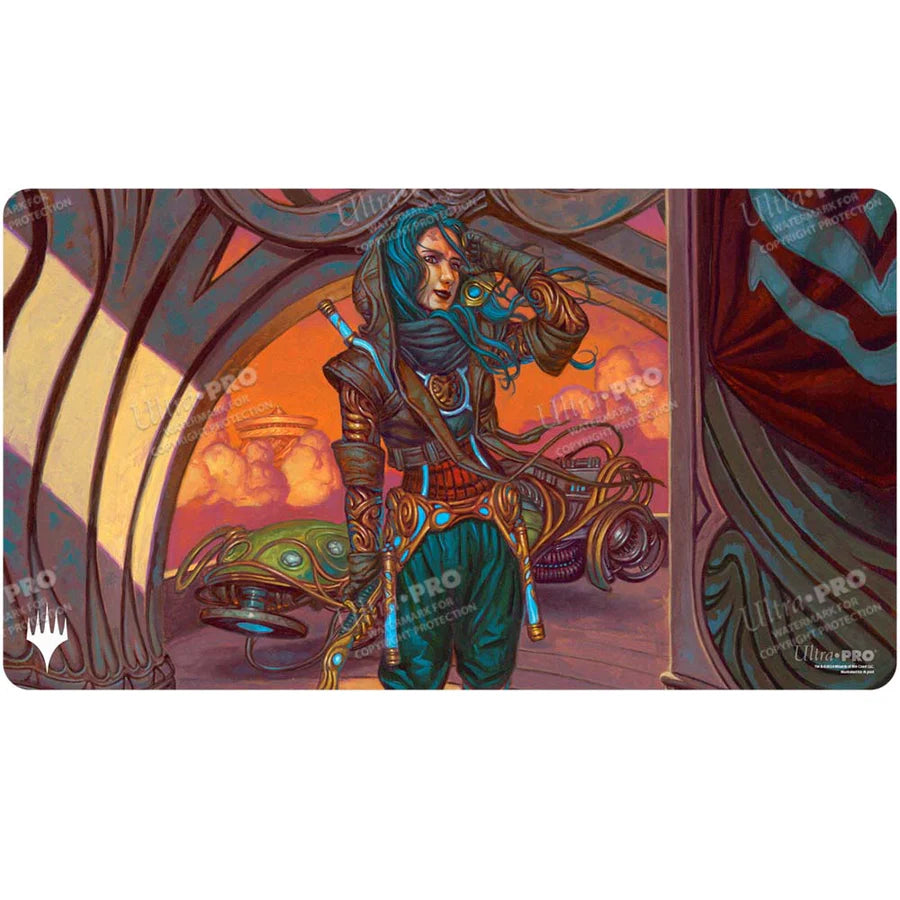 Aetherdrift Sita Varma, Masked Racer Playmat for Magic: The Gathering Playmats Ultra Pro | Red Claw Gaming