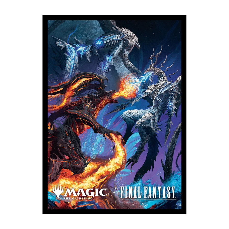 Magic: The GatheringFINAL FANTASY Bahamut and Ifrit 100ct Deck Prot Red Claw Gaming Magic: The GatheringFINAL FANTASY Bahamut and Ifrit 100ct Deck Prot Red Claw Gaming
