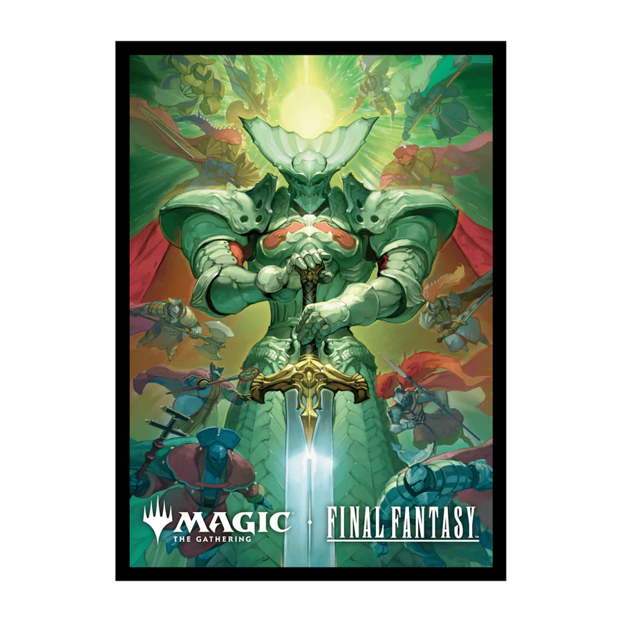 Magic: The Gathering®—FINAL FANTASY™ Summon: Knights of Round 100ct Deck Protector Sleeves Card Sleeves Ultra Pro | Red Claw Gaming