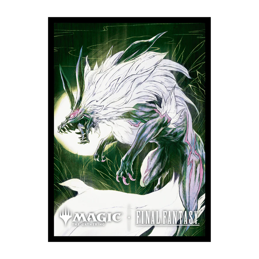 Magic: The Gathering®—FINAL FANTASY™ Summon: Fenrir 100ct Deck Protector Sleeves Card Sleeves Ultra Pro | Red Claw Gaming