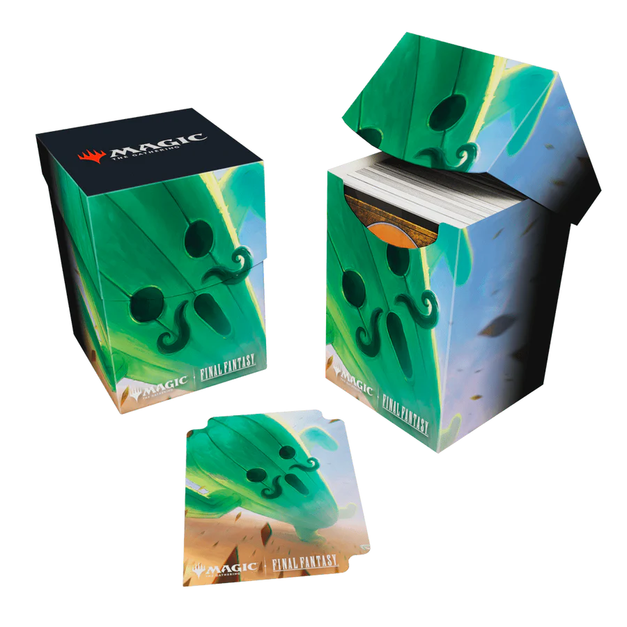 Magic: The Gathering®—FINAL FANTASY™ Jumbo Cactuar 100+ Deck Box Deck Box Ultra Pro | Red Claw Gaming