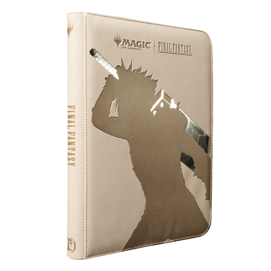 Magic: The Gathering®—FINAL FANTASY™ Cloud, Planet's Champion 9-Pocket Premium Zippered PRO-Binder Pro Binder Ultra Pro | Red Claw Gaming