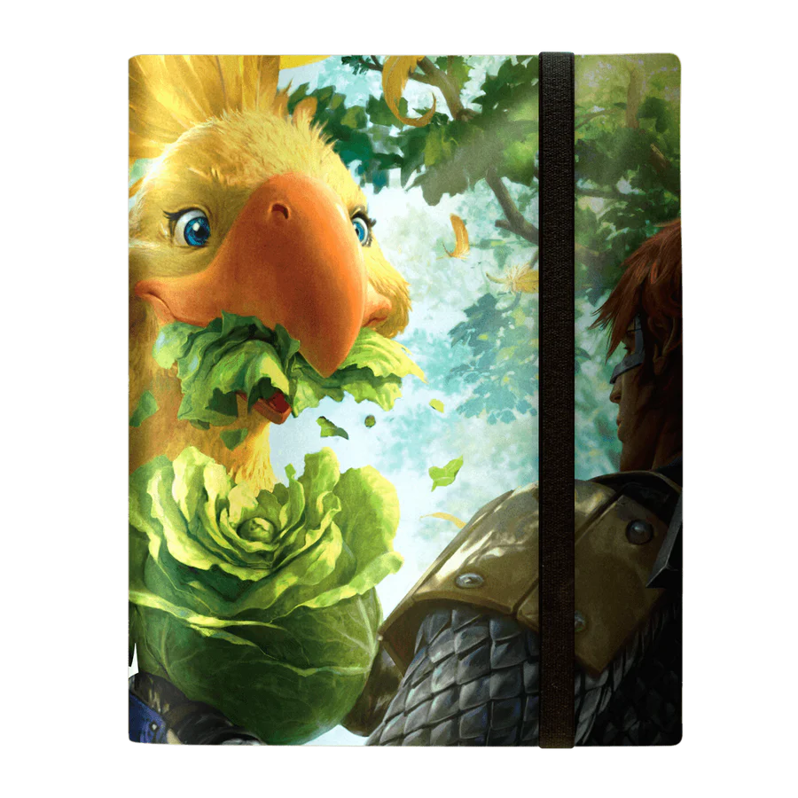 red green final fantasy mtg Magic: The Gathering®—FINAL FANTASY™ Gysahl Greens 9-Pocket PRO-Binder – Red Claw Gaming