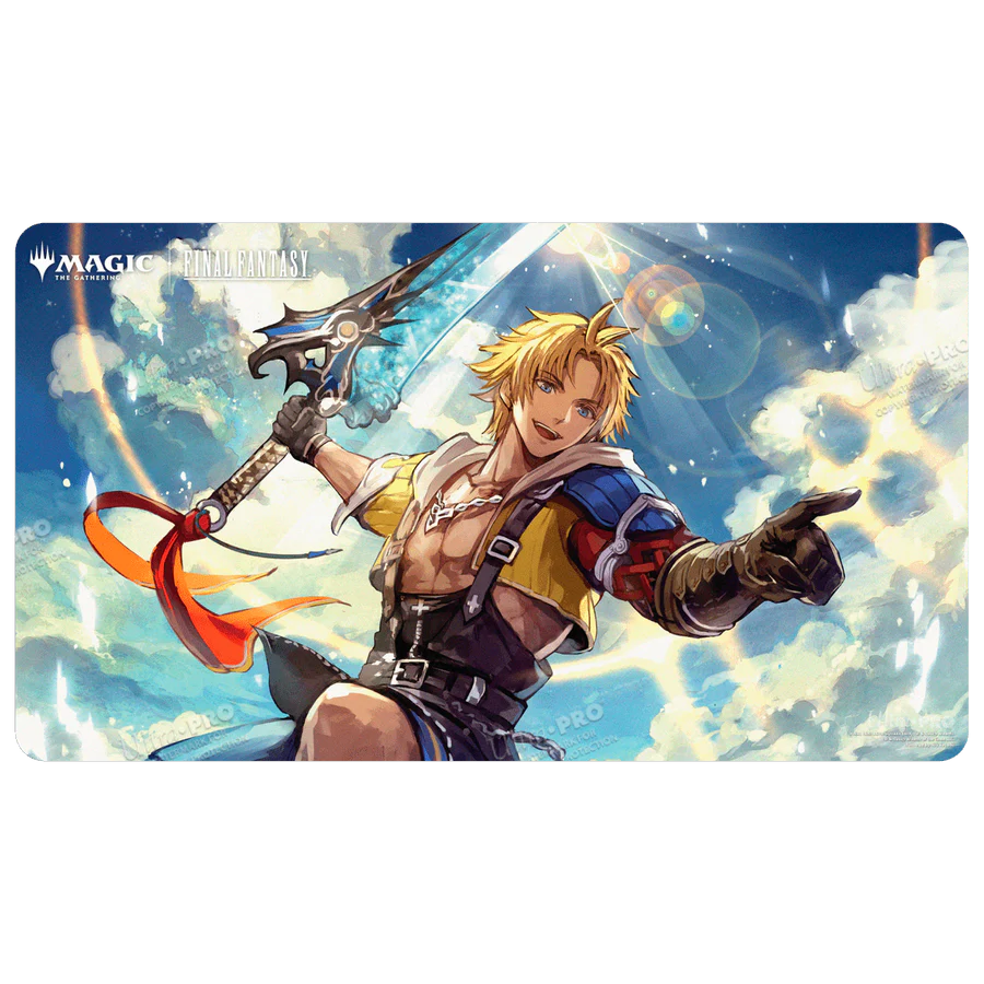 Magic: The Gathering®—FINAL FANTASY™ Tidus, Yuna's Guardian (Commander) Playmat Playmats Ultra Pro | Red Claw Gaming