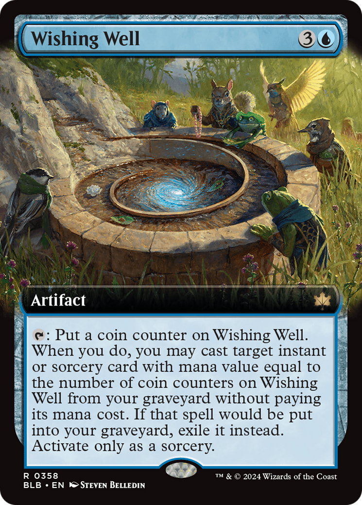 Wishing Well (Extended Art) [Bloomburrow] MTG Single Magic: The Gathering | Red Claw Gaming