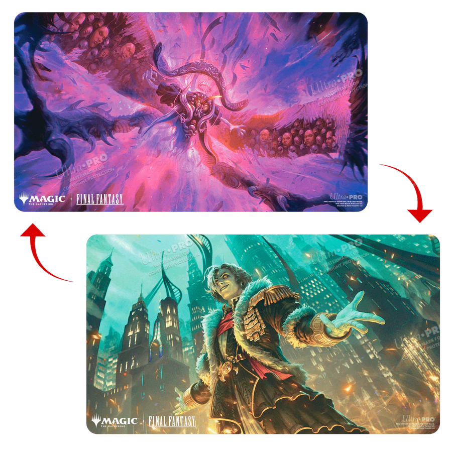 Magic: The Gathering®—FINAL FANTASY™ Emet-Selch, Unsundered / Hades, Sorcerer of Eld Double-Sided Playmat Playmats Ultra Pro | Red Claw Gaming